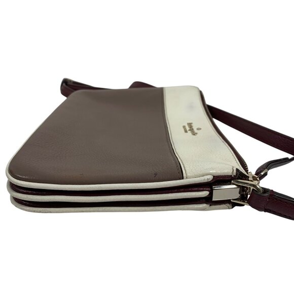 KATE SPADE New York Triple Gusset Crossbody Bag Colorblock Leather - Picture 5 of 16